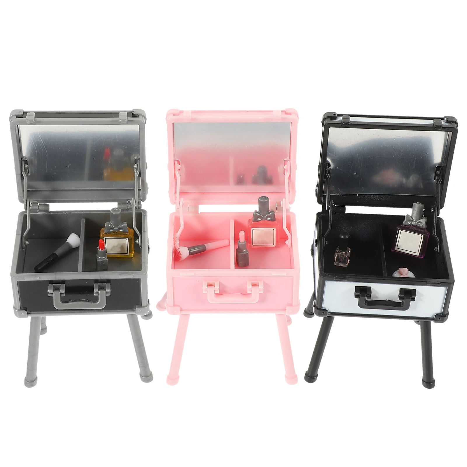 Имитация мини-коробки для макияжа