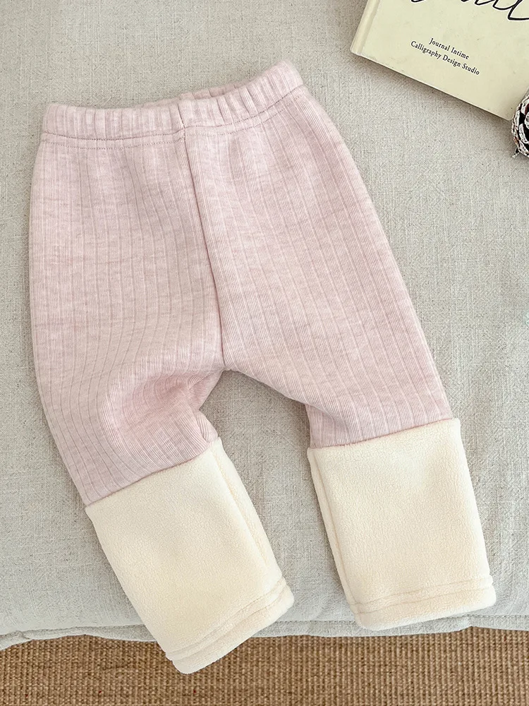 Флисовые леггинсы для маленьких девочек - Фотография_3