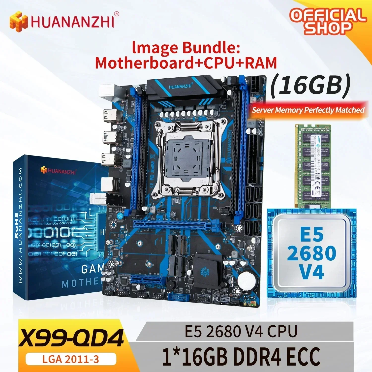 Материнская плата huananzhi x99