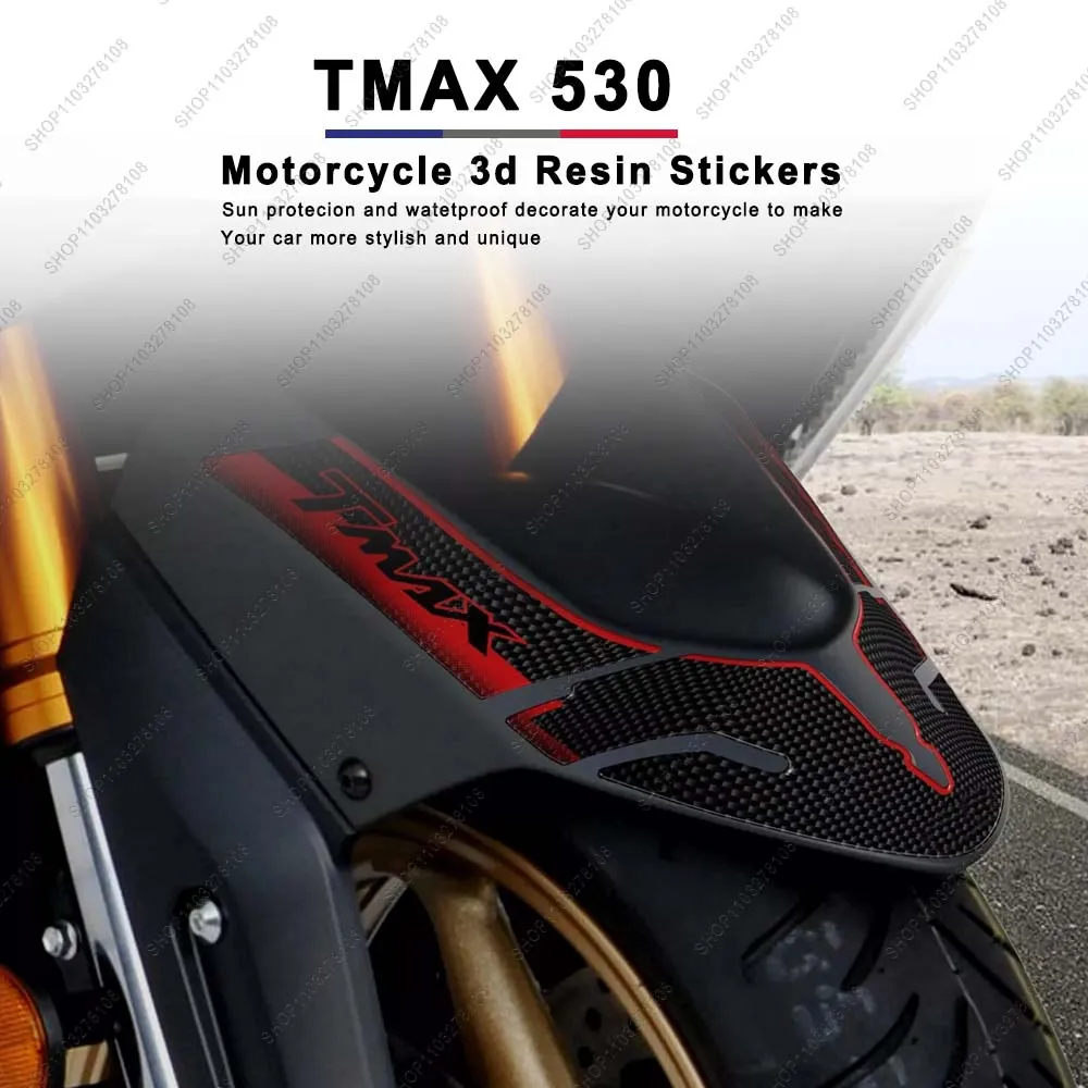 Для yamaha tmax tmax 530 2015 2016 3d наклейка из эпоксидной смолы