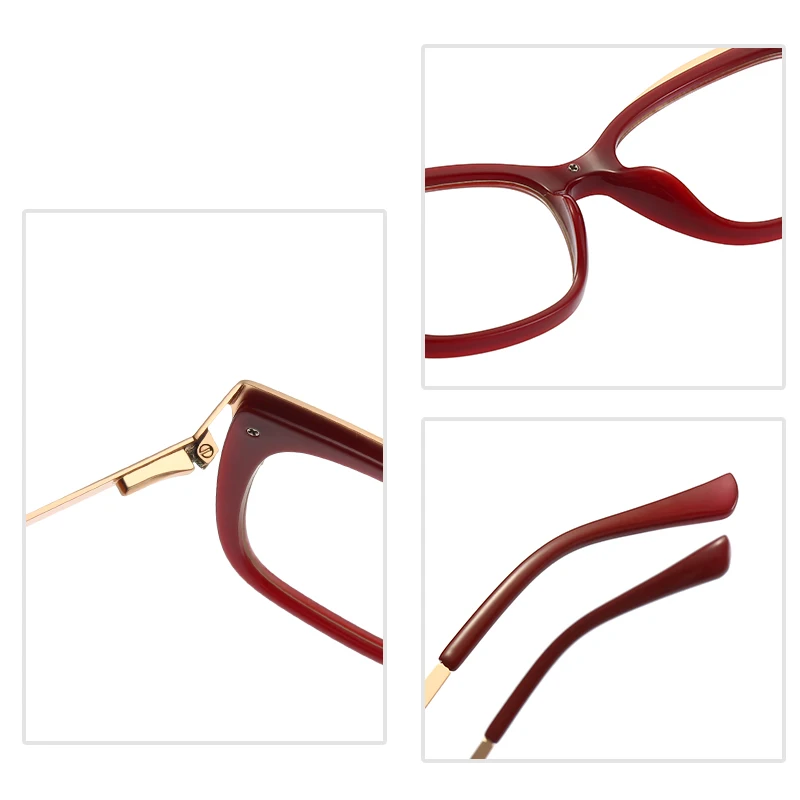 Jmisus модные прогрессивные очки cateye по рецепту - Фотография_3