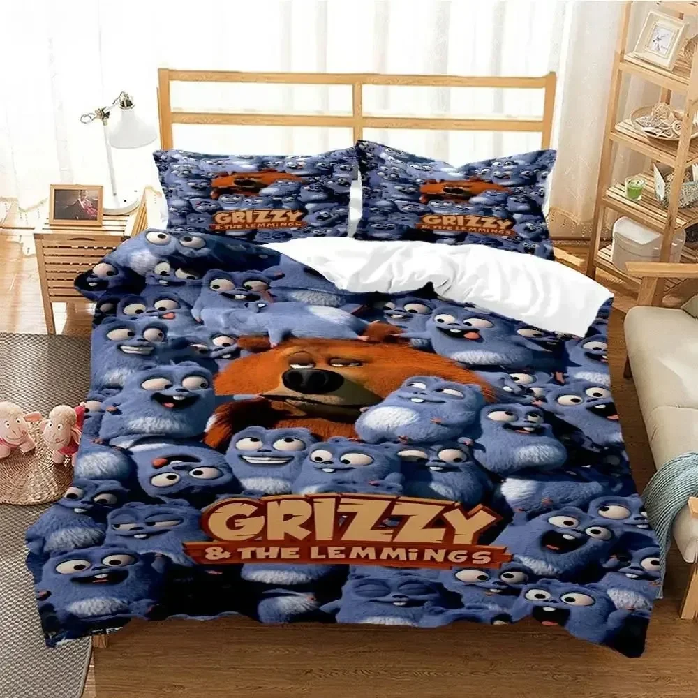 Grizzly & the lemmings мультфильм - Фотография_6