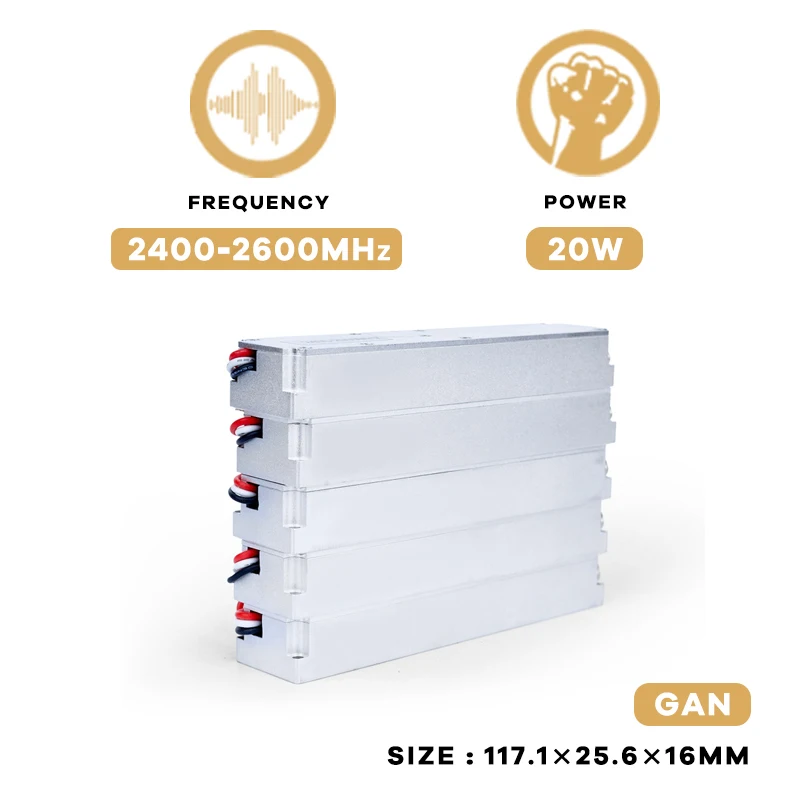 Модуль анти-дрона 2400-2500 мгц gan rf