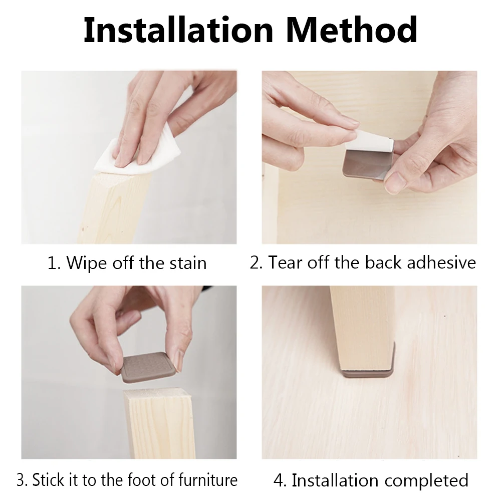 Силиконовые накладки на ножки мебели - Фотография_6