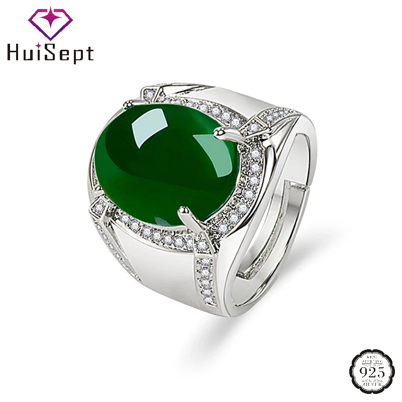 Роскошное мужское кольцо huisept из серебра 925 пробы