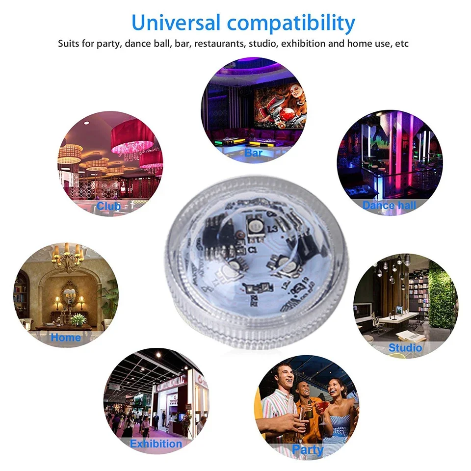 Погружные фонари rgb с дистанционным управлением - Фотография_5