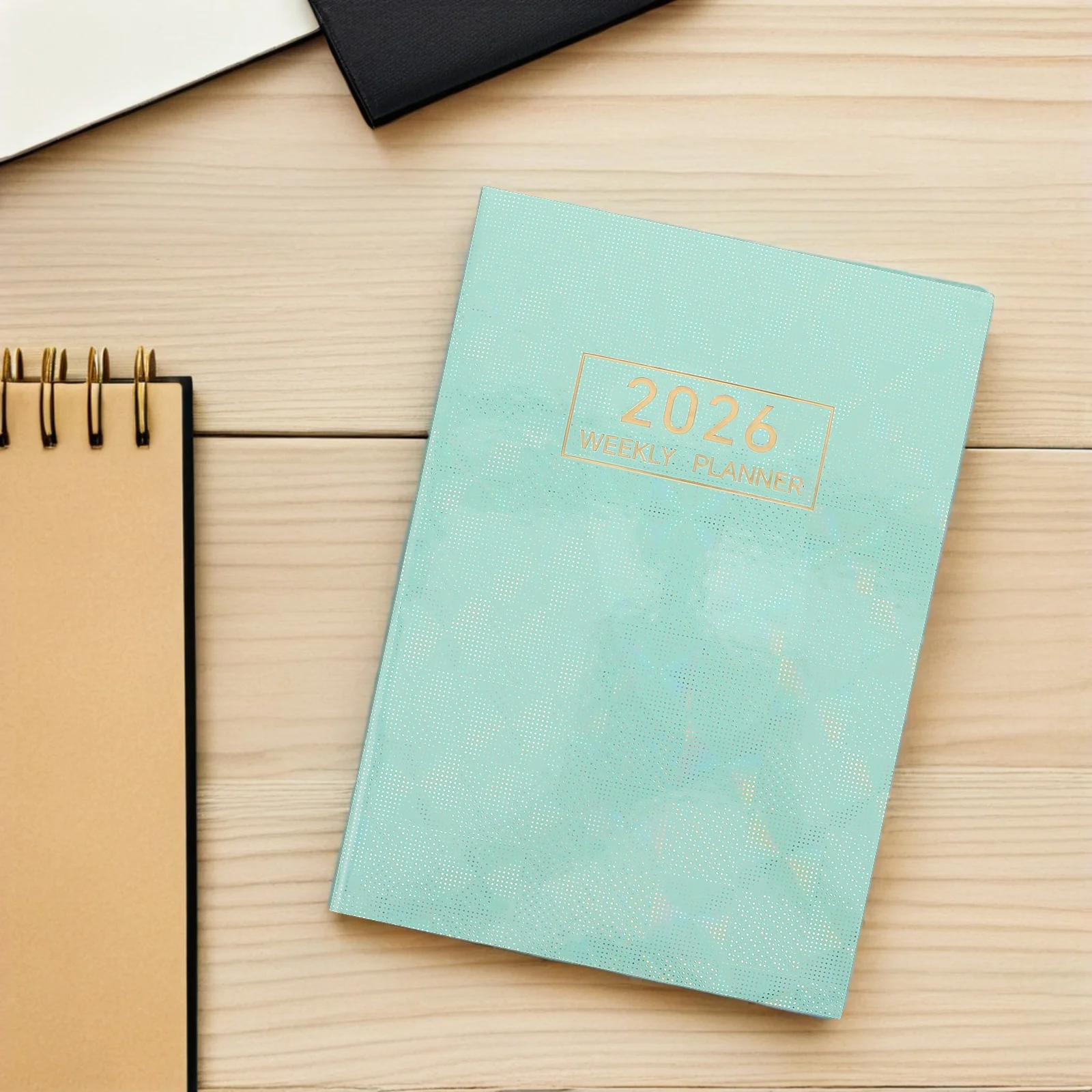 2026 a5 ослепительный голографический блокнот-планировщик - Фотография_2