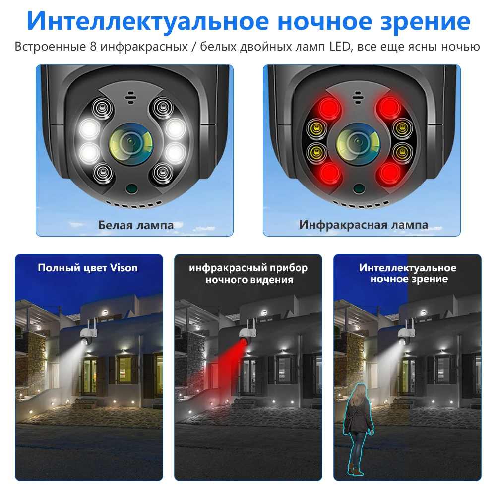 Wifi ptz whd818b 2mp/5mp/8mp - Фотография_5