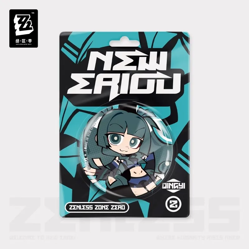 Официальный значок mihoyo zenless zone zero lido series q-edition - Фотография_3