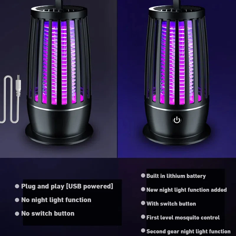 Портативная репеллентная лампа xiaomi от комаров - Фотография_5