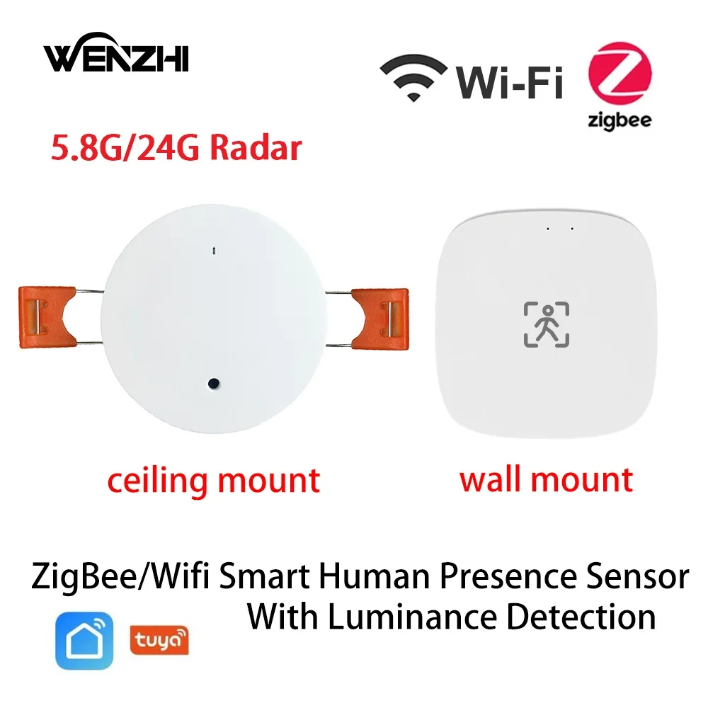 Датчик движения zigbee с функцией измерения яркости и расстояния