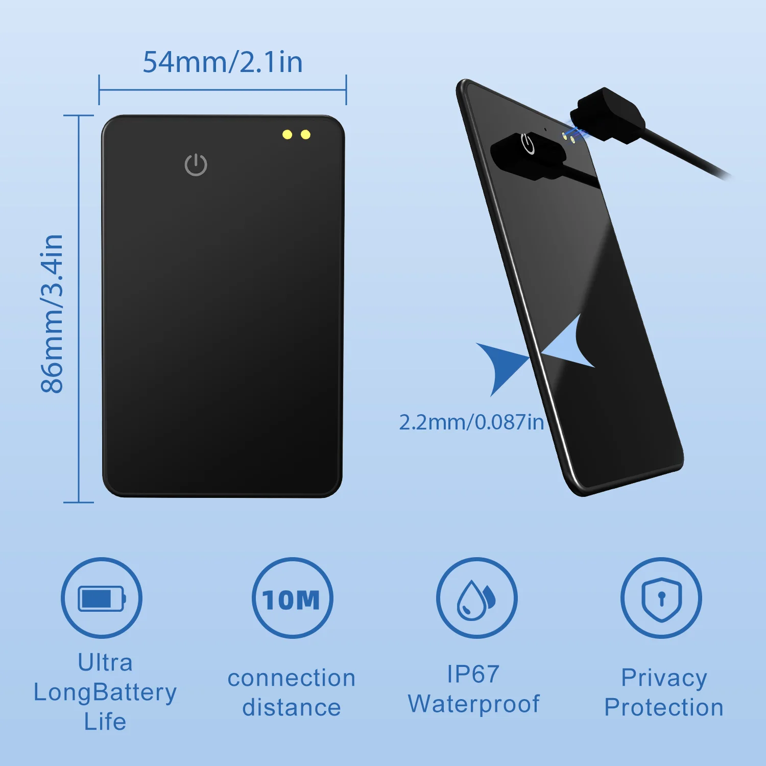 Bluetooth-кошелек-трекер для samsung - Фотография_6