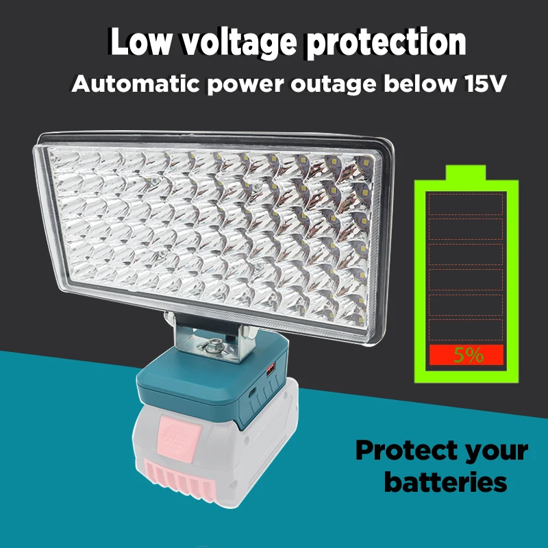 72 светодиода, рабочий фонарь - Фотография_3