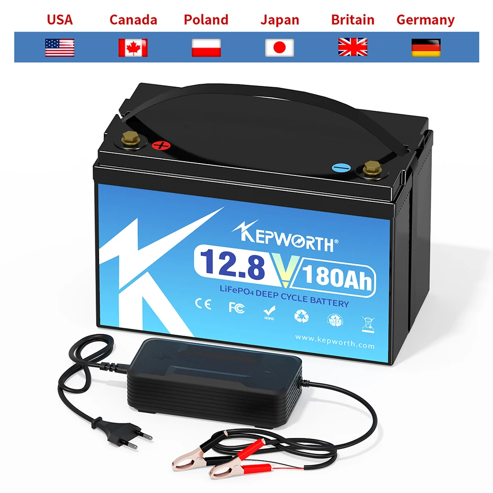 Kepworth 12 в 180 ач 300 ач литий-железо-фосфатный - Фотография_2