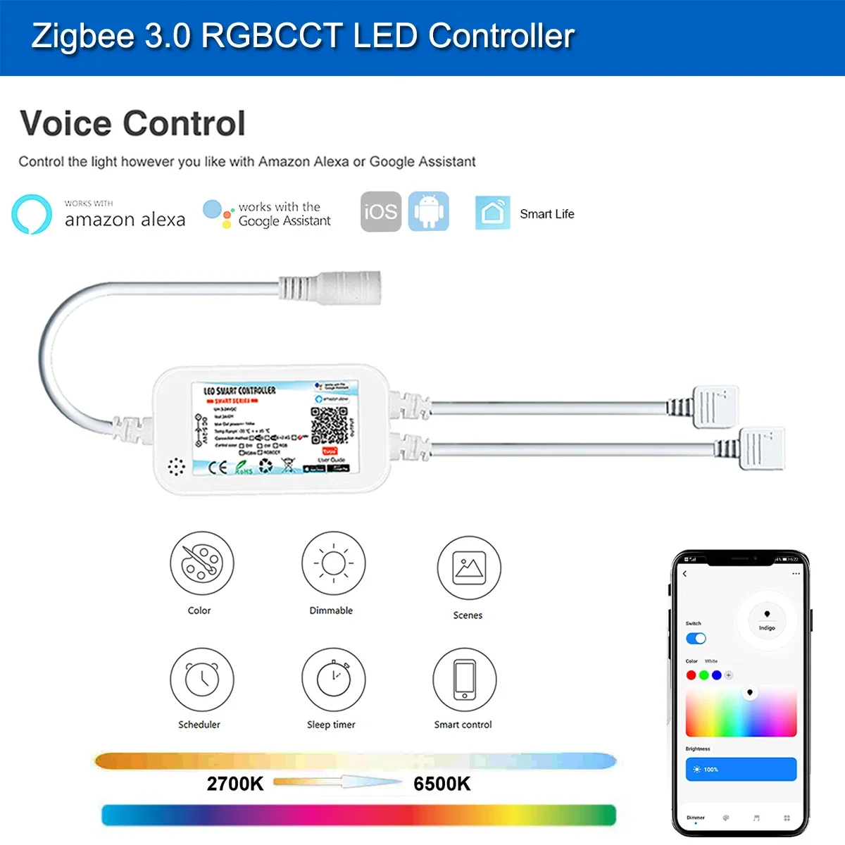 5 в-24 в tuya zigbee 3 - Фотография_2