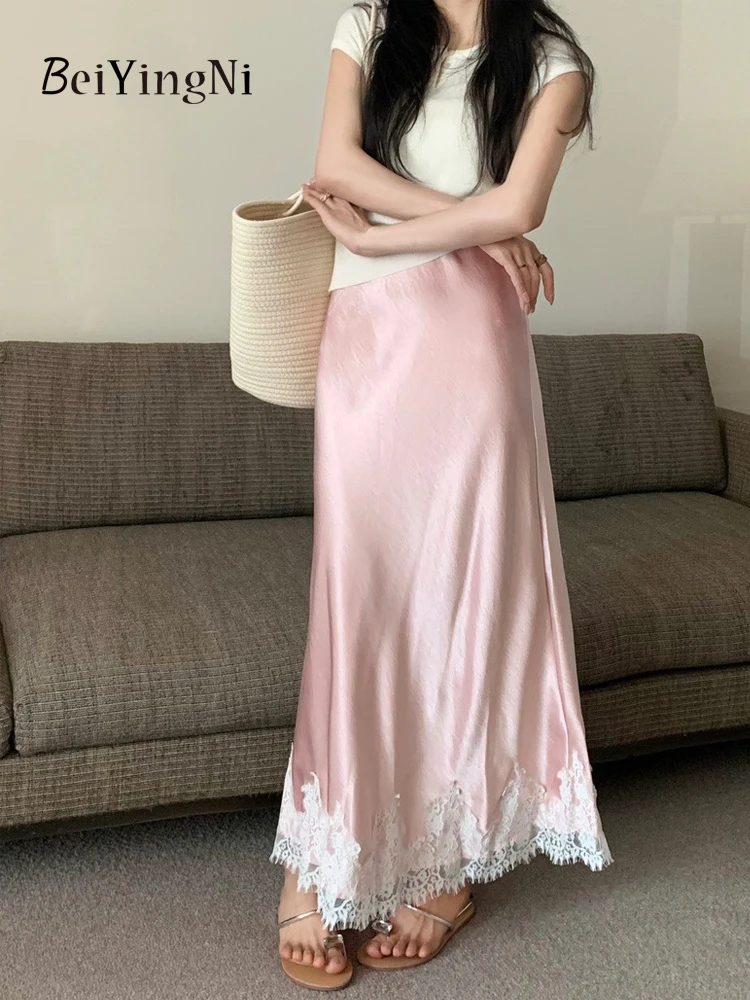 Beiyingni элегантные длинные юбки для женщин - Фотография_4