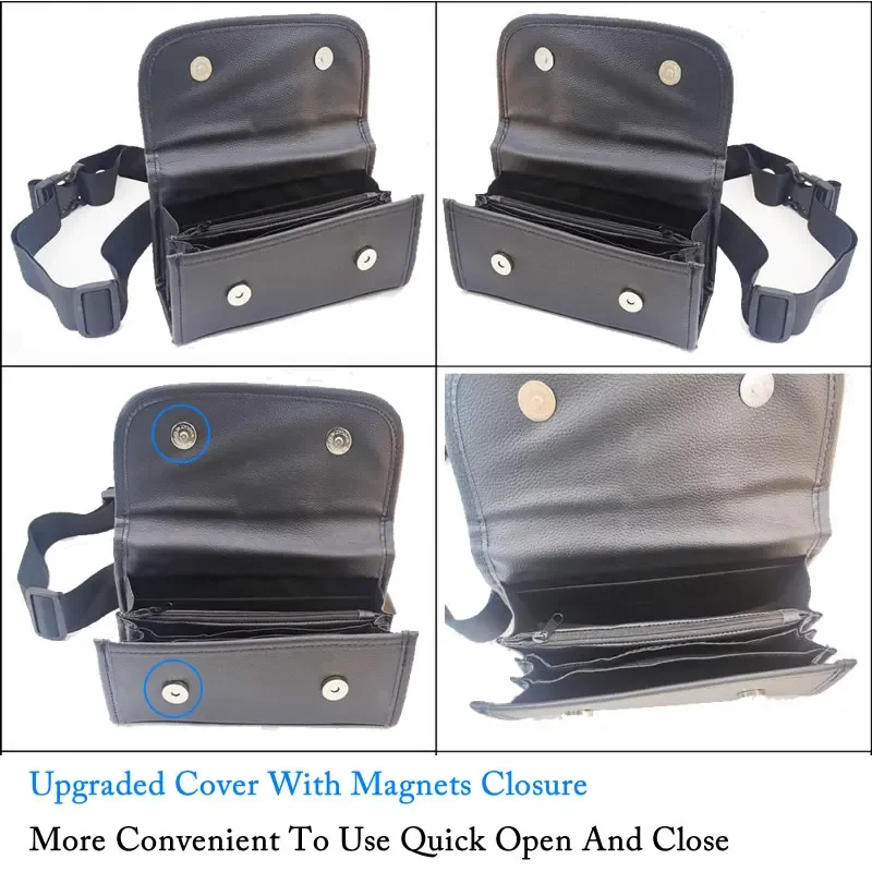 8-слотовый диспенсер для монет в евро с кошельком из искусственной кожи - Фотография_4