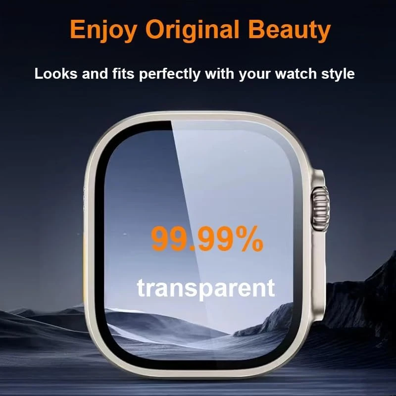 Чехол из алюминиевого сплава + закаленное стекло для apple watch ultra 2 - Фотография_4