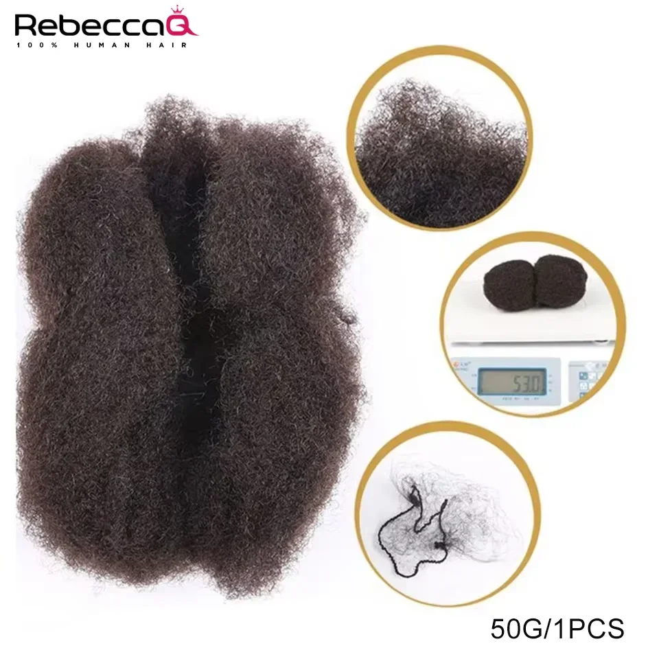 Qvr afro kinky bulk hair no attachment - Фотография_4