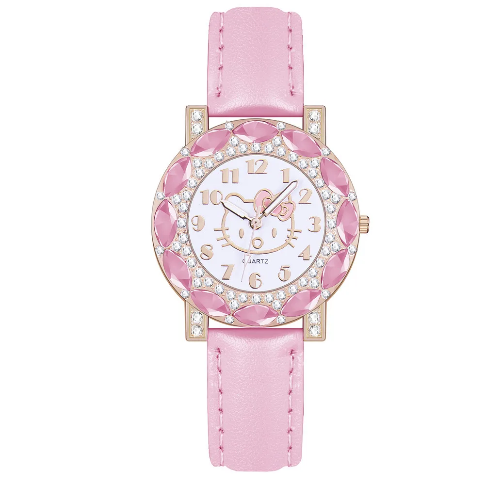 Кварцевые часы hellokittys с героями мультфильмов - Фотография_4