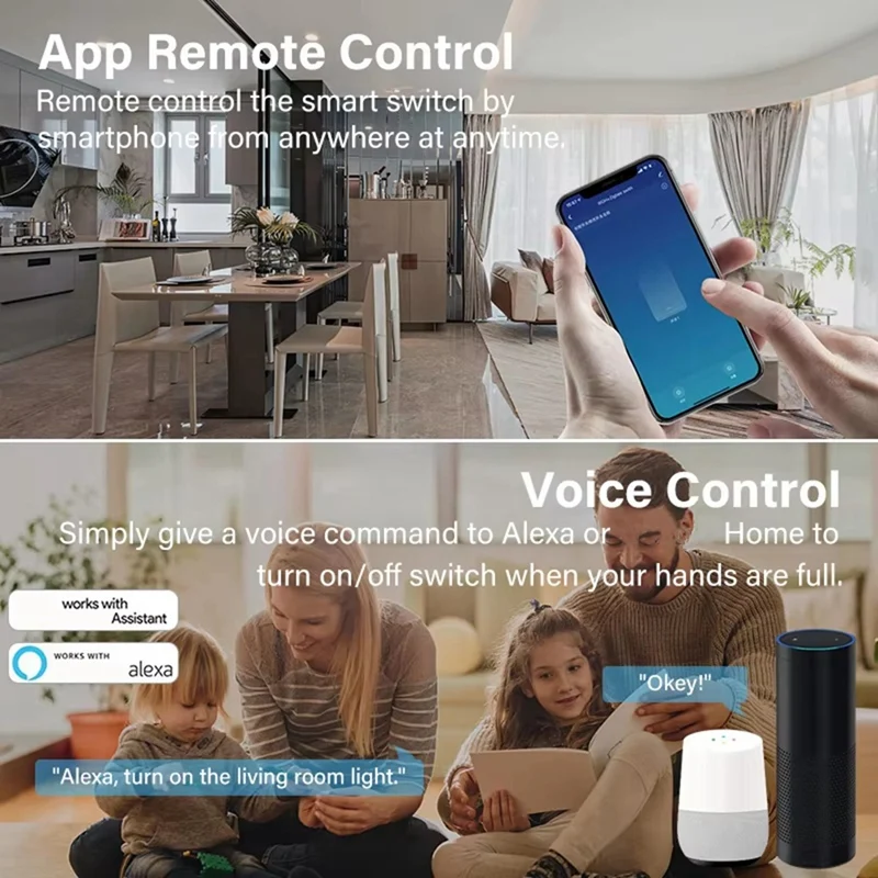 Full-tuya smart wi-fi модуль сухого - Фотография_3