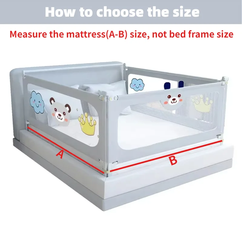 Барьер для кровати против падения для новорожденных - Фотография_5