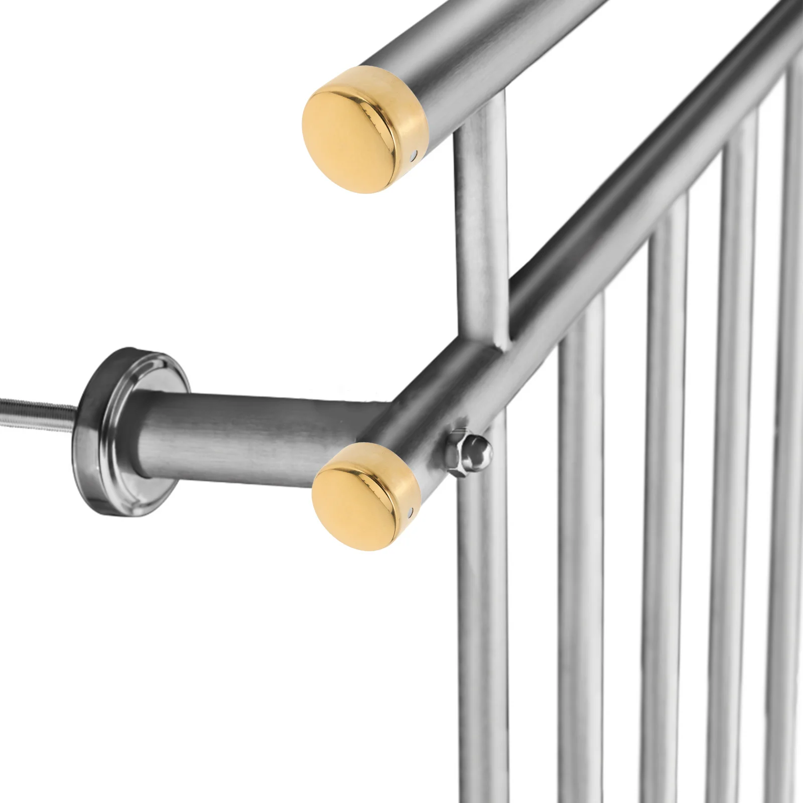 Торцевые заглушки для перил из нержавеющей стали - Фотография_2