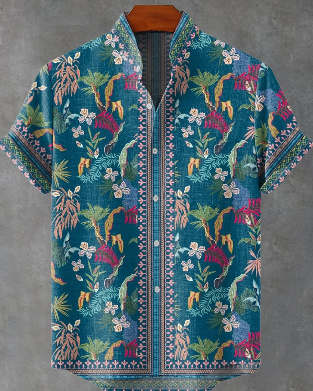 Мужская летняя элегантная льняная - Фотография_5