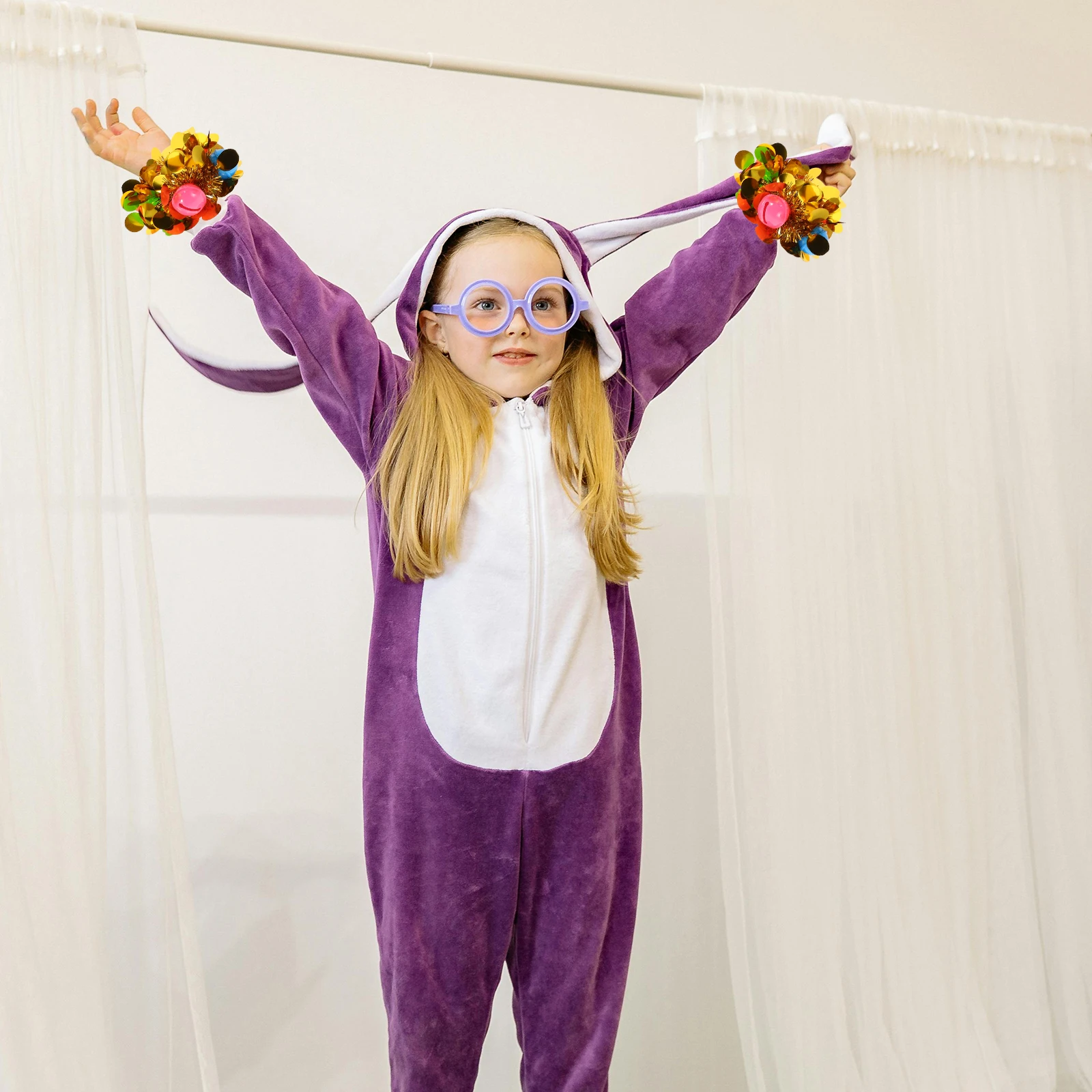 Черлидинг, наручные цветы