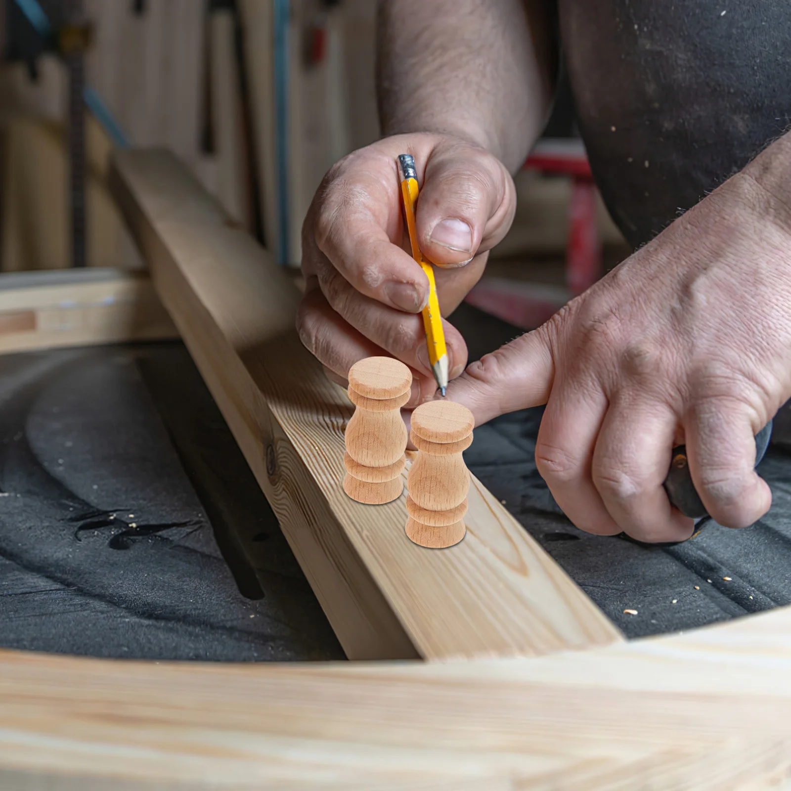 Деревянные мостовые колонны - Фотография_6