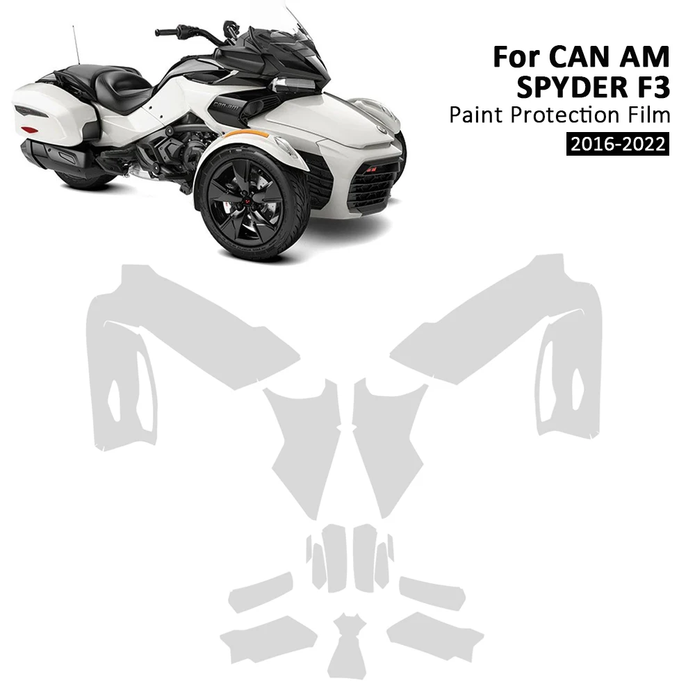 Защитная пленка для мотоцикла can am spyder f3 из тпу