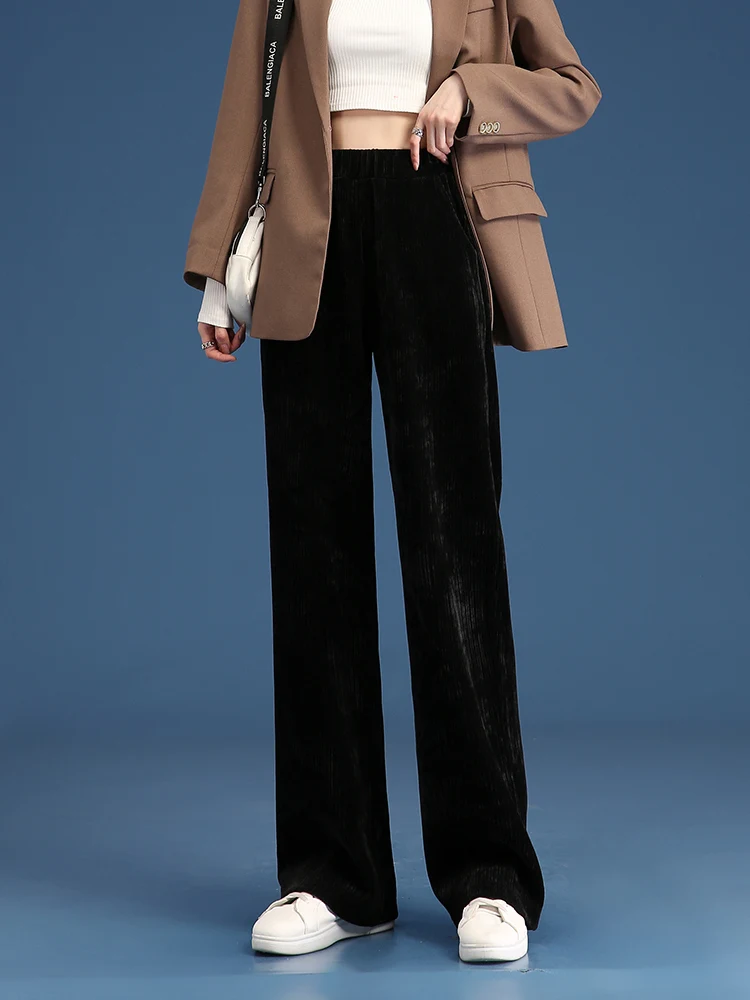 Женские плотные плюшевые брюки - Фотография_5