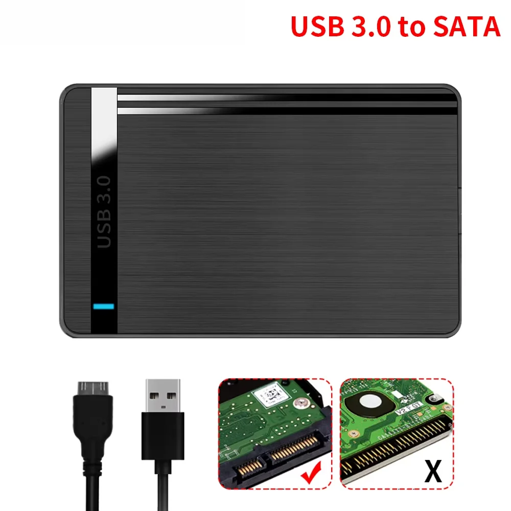 2,5-дюймовый корпус для жесткого диска sata-usb 3.0 - Фотография_5