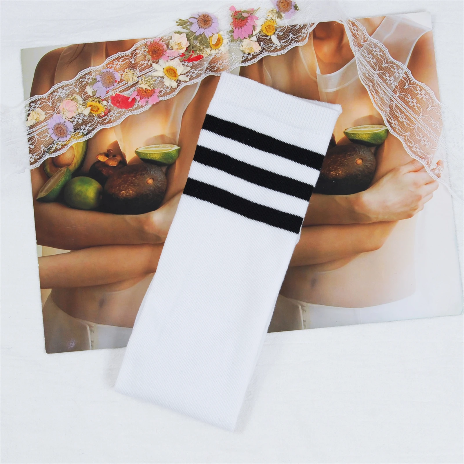 Intgoodluckycc носки до бедра для женщин - Фотография_4