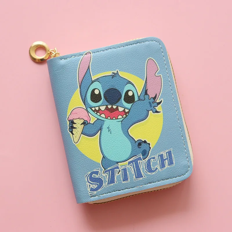 Кошелек disney anime stitch kawaii - Фотография_6