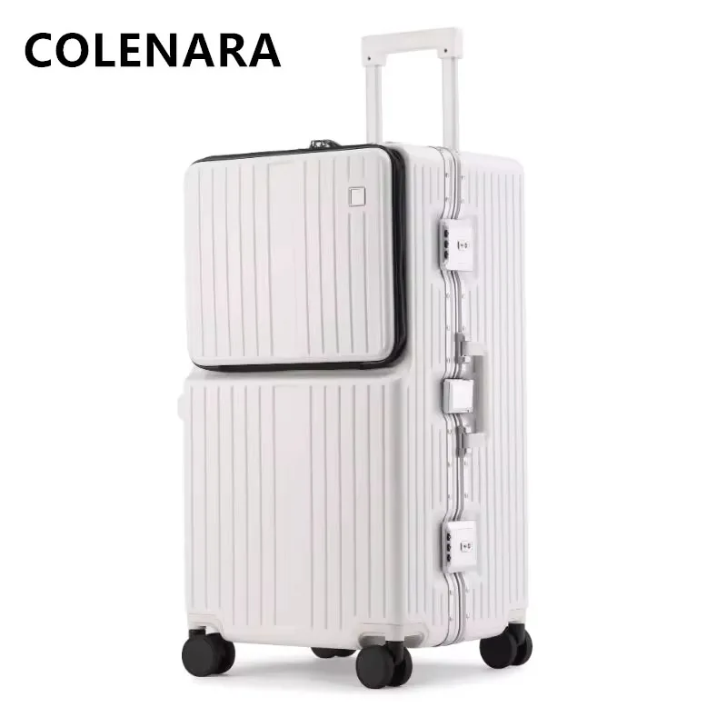 Чемодан colenara с алюминиевой рамой и передним отверстием - Фотография_4