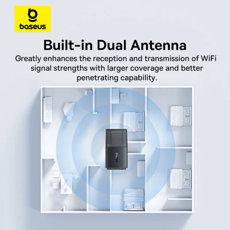 Baseus wi-fi адаптер 2 - Фотография_2