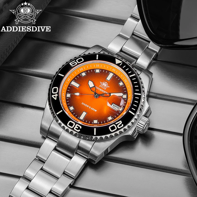 Addiesdive 41 мм новые часы для