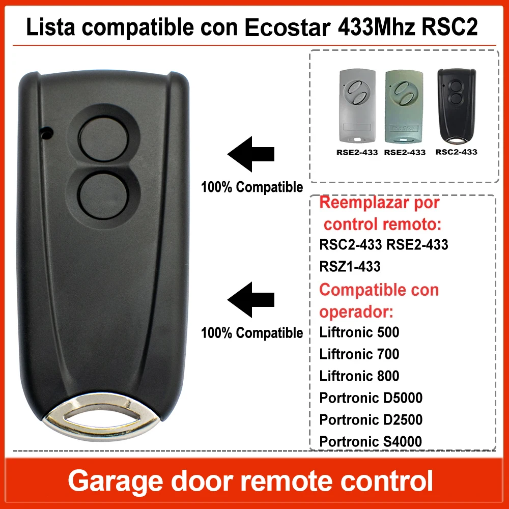 Hormann ecostar rsc2 rse2 433 пульт - Фотография_3