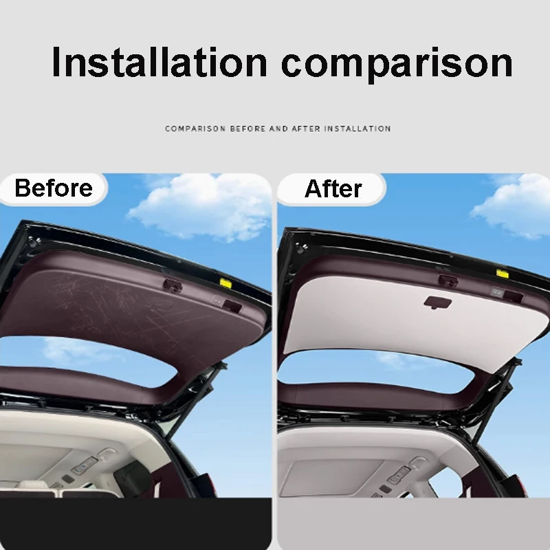 Для denza d9 2022-2025 автомобильная накладка против царапин - Фотография_2