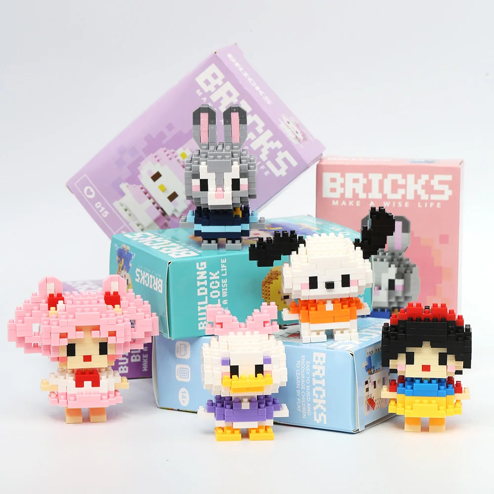 Строительные блоки принцессы диснея эльза linabell - Фотография_3