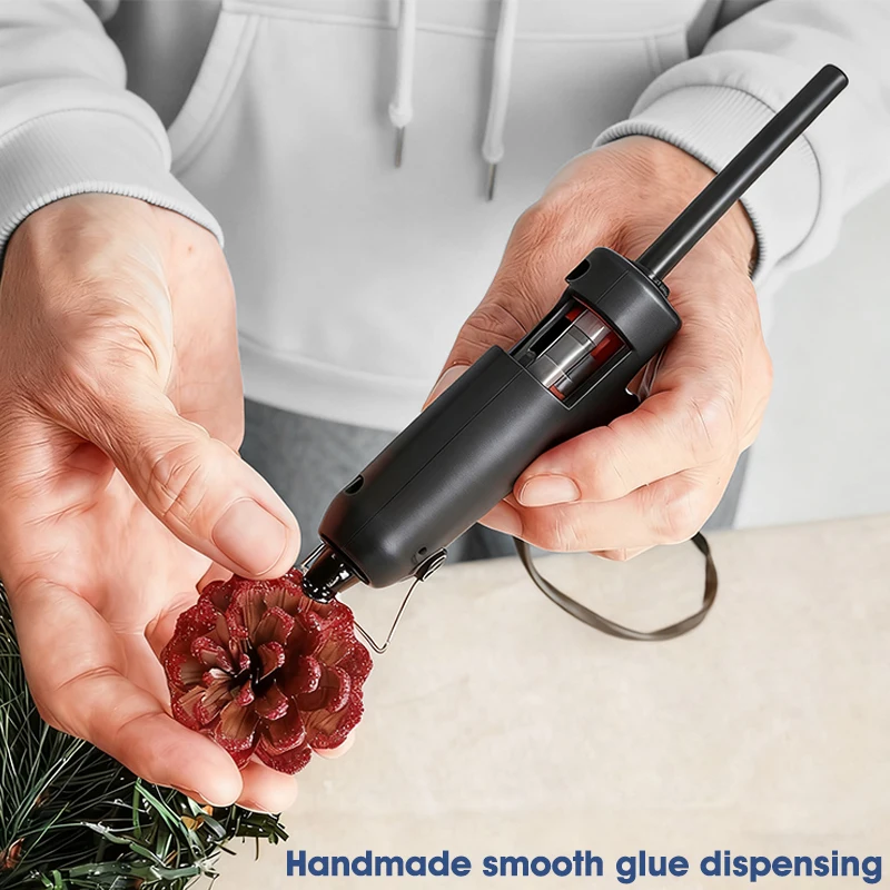 Черный термоплавкий клей для ремонта вмятин автомобиля - Фотография_3