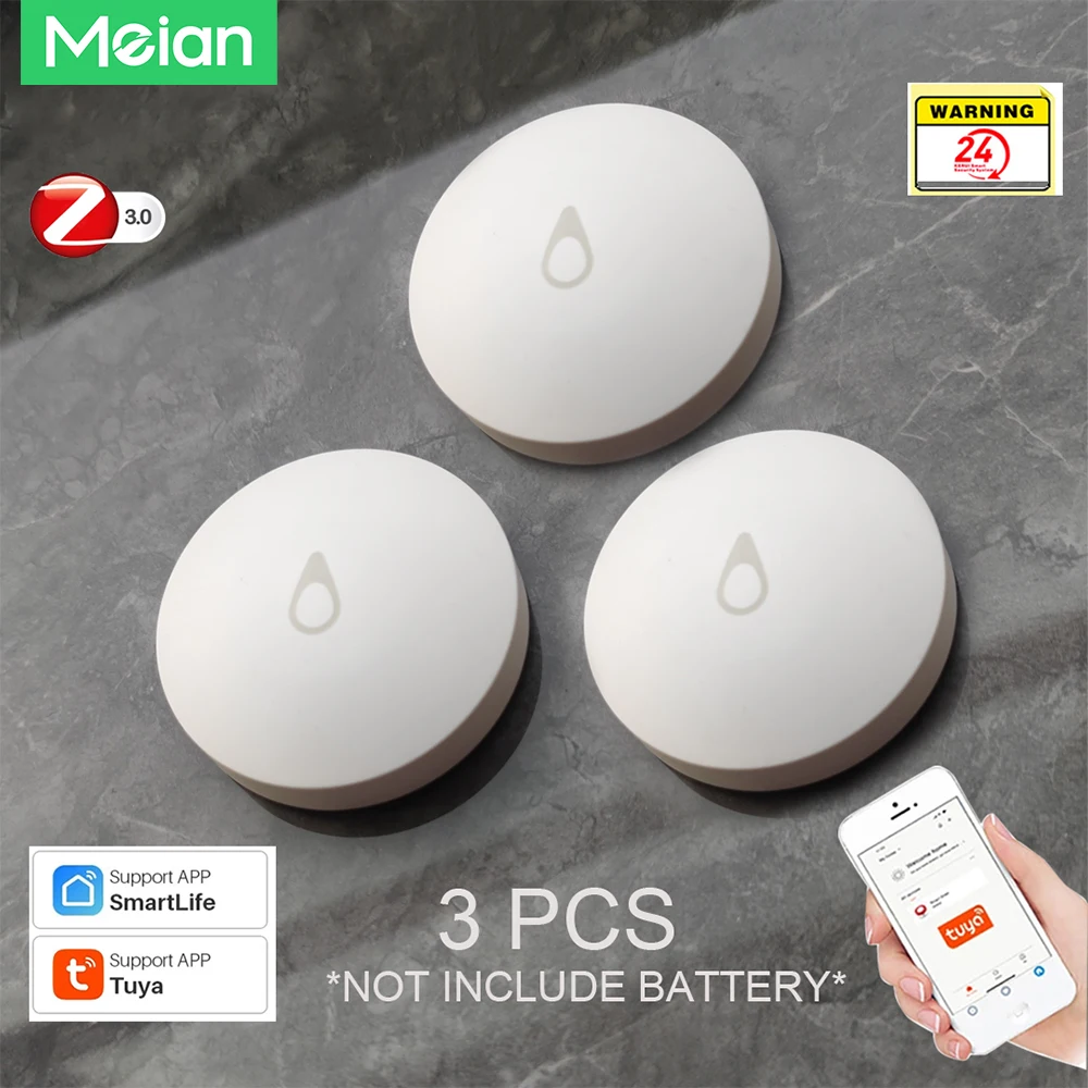 Погружной датчик meian sw02 zigbee для обнаружения протечек