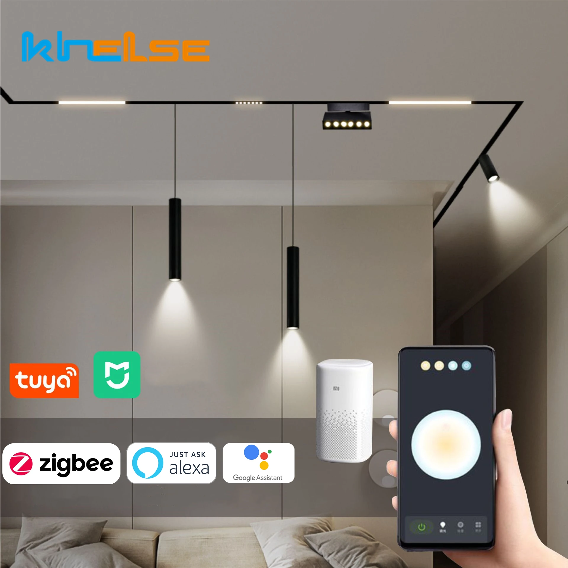 Подвесной светильник zigbee с регулируемой яркостью - Фотография_2