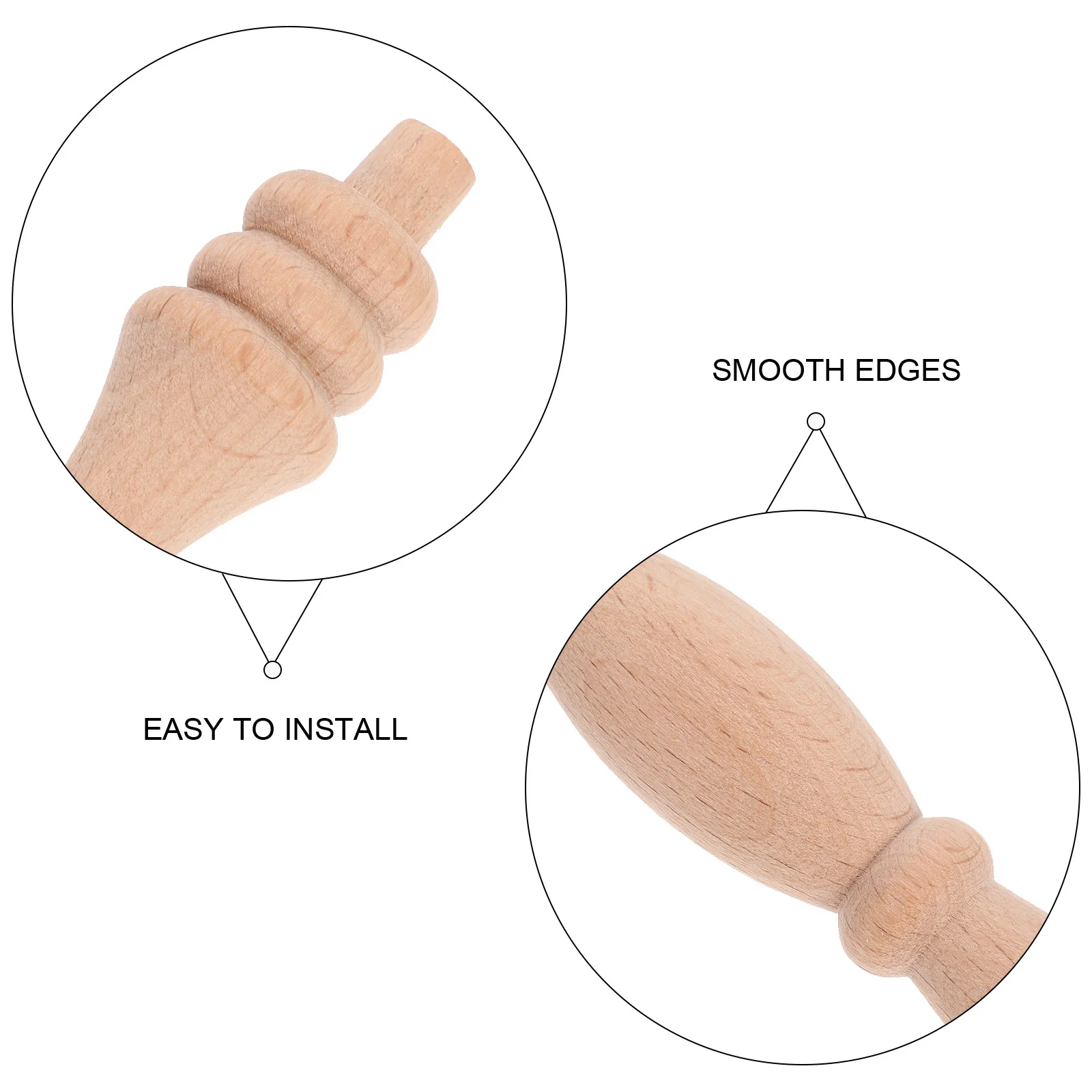 Римская колонна из цельного дерева для бара - Фотография_3