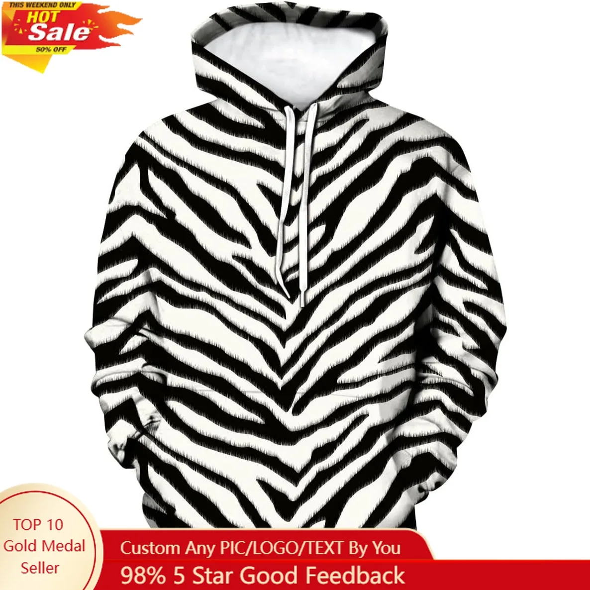 Lurhonp толстовки с принтом зебры для мужчин и женщин