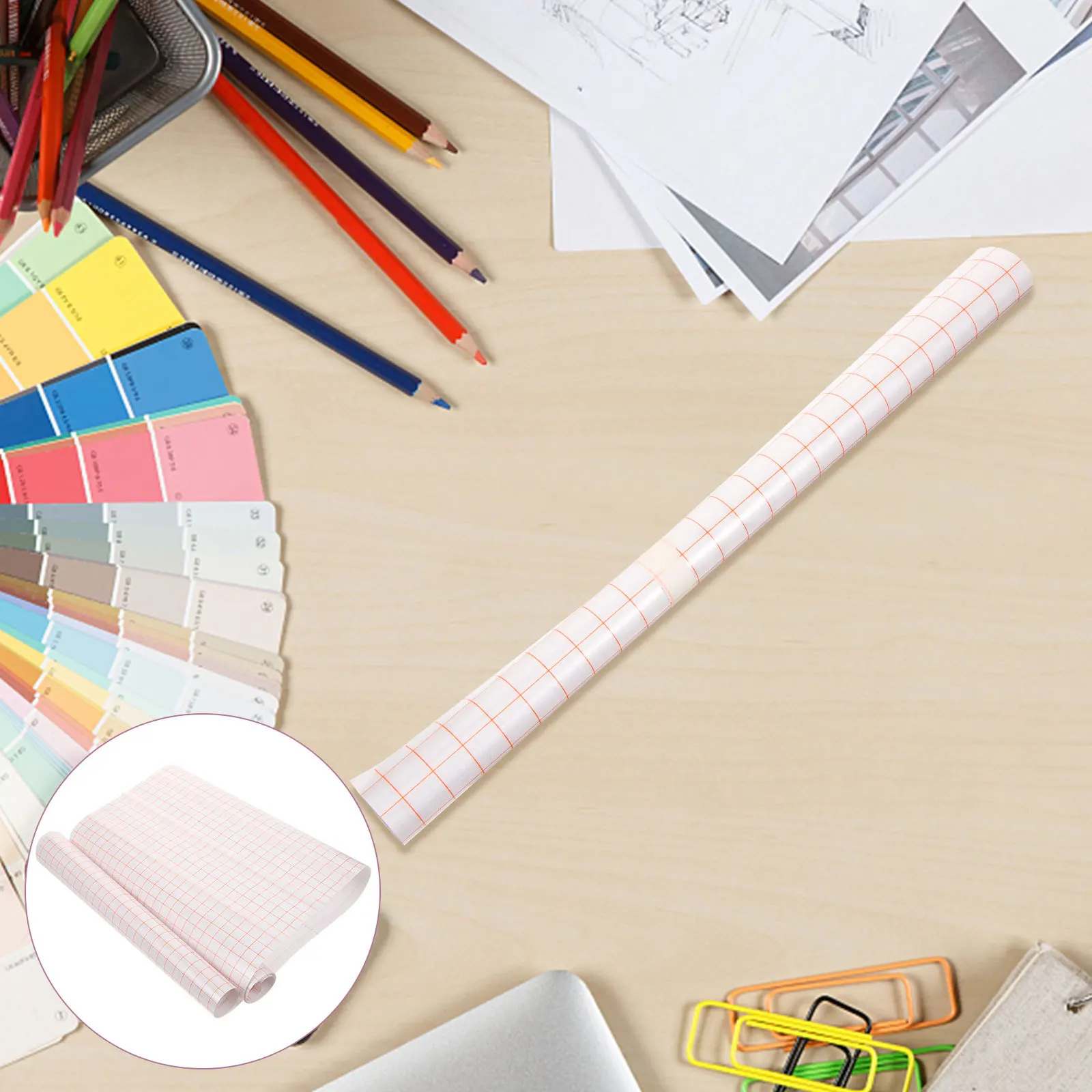 1 рулон, пленка для позиционирования из пвх - Фотография_5