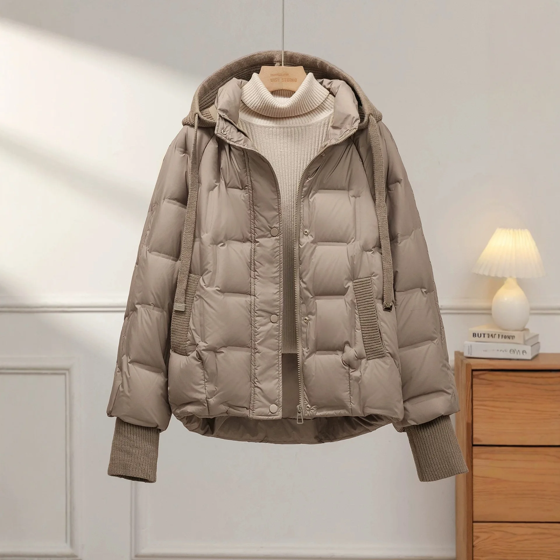 Года, осенне-зимнее женское теплое пуховое пальто