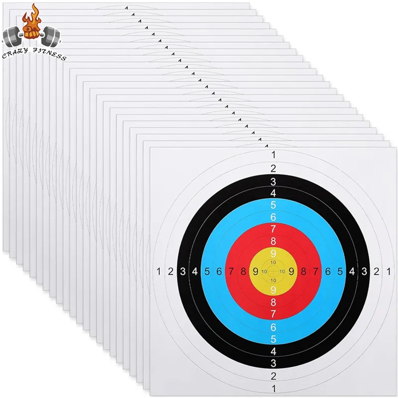 40x40 см бумажные мишени для стрельбы