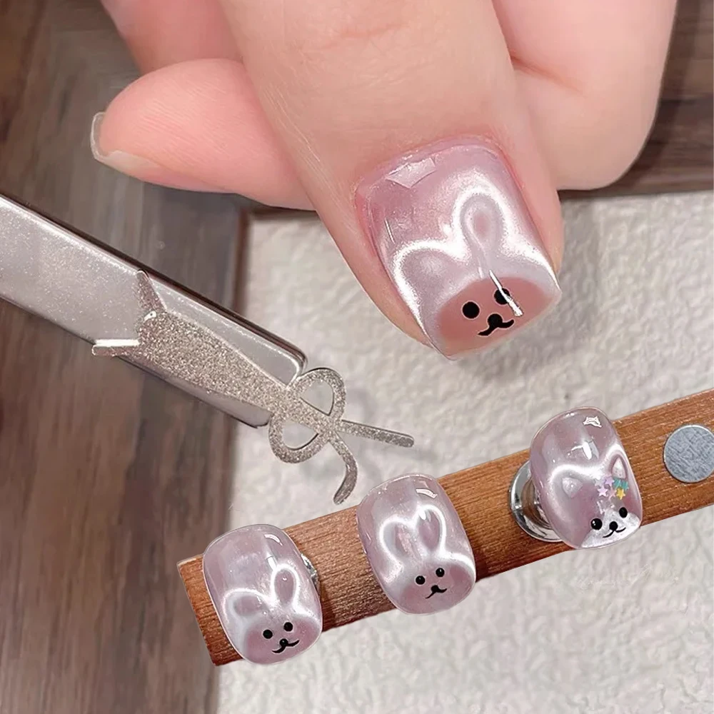 3d милый кролик сердце сосать кошачий - Фотография_3